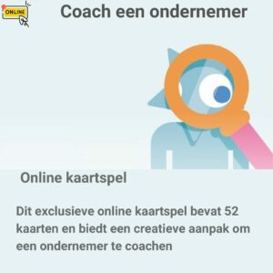 Online kaartspel - Coach een ondernemer