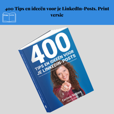 Tools Van de Coach - 400 Tips en ideeën voor je LinkedIn-Posts. Print versie