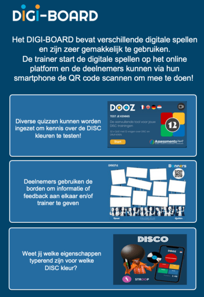 DIGI BOARD 2. Tools van de coach. Team spelletjes