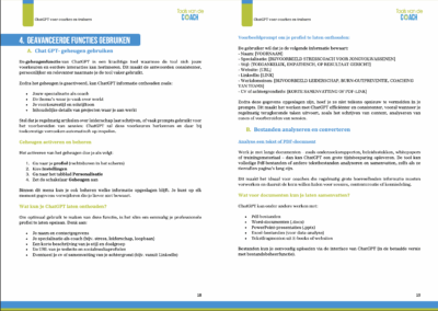 ChatGPT voor coaches