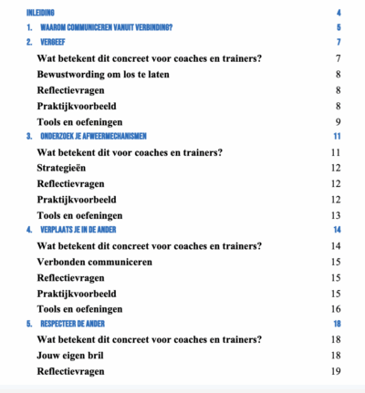 communiceren vanuit verbinding Deel 3